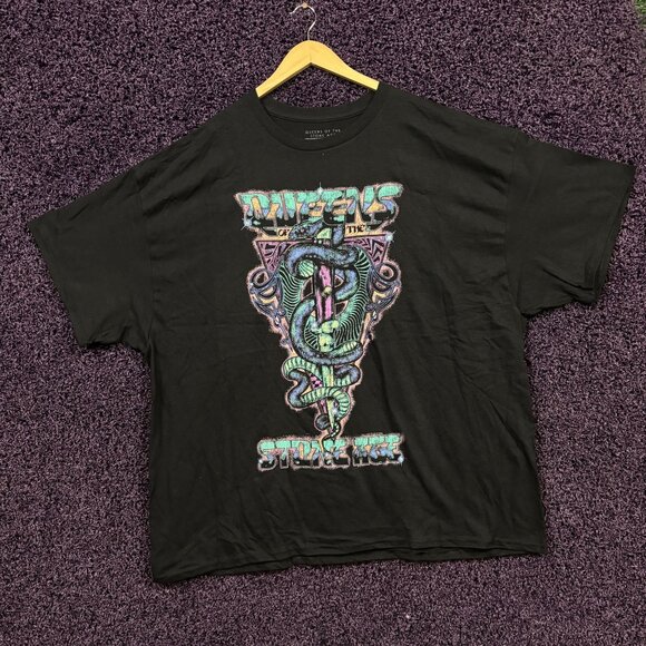 Queens of the Stone Age Snake and Dagger T-Shirt Size 3XL - Picture 3 of 4